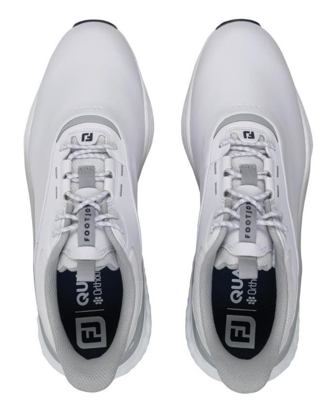 FootJoy Quantum Herren Golfschuhe, weiss/grau