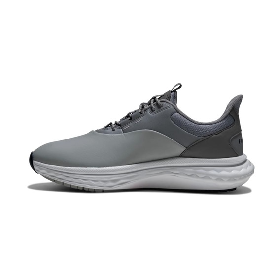 FootJoy Quantum Herren Golfschuhe, grau/weiss