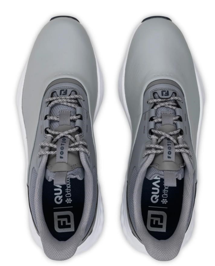 FootJoy Quantum Herren Golfschuhe, grau/weiss