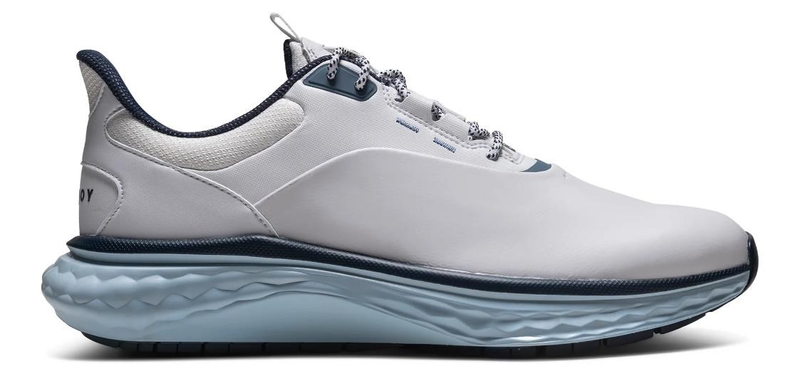 FootJoy Quantum Herren Golfschuhe, weiss/blau