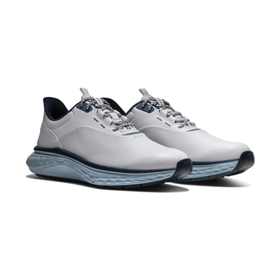 FootJoy Quantum Herren Golfschuhe, weiss/blau