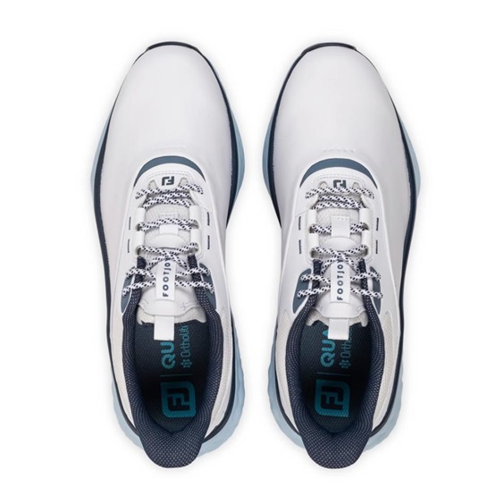 FootJoy Quantum Herren Golfschuhe, weiss/blau
