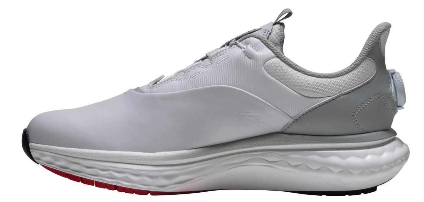 FootJoy Quantum BOA Herren Golfschuhe, weiss/grau