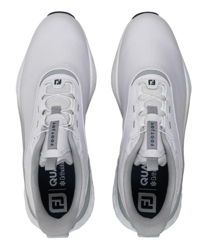 FootJoy Quantum BOA Herren Golfschuhe, weiss/grau