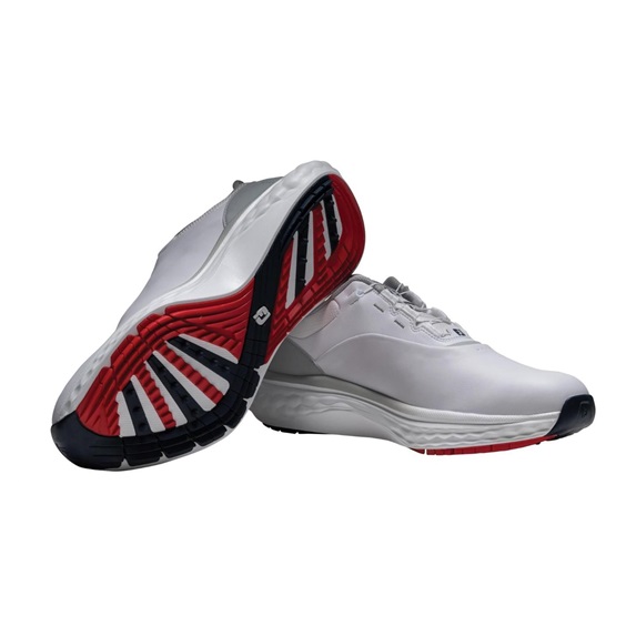 FootJoy Quantum BOA Herren Golfschuhe, weiss/grau