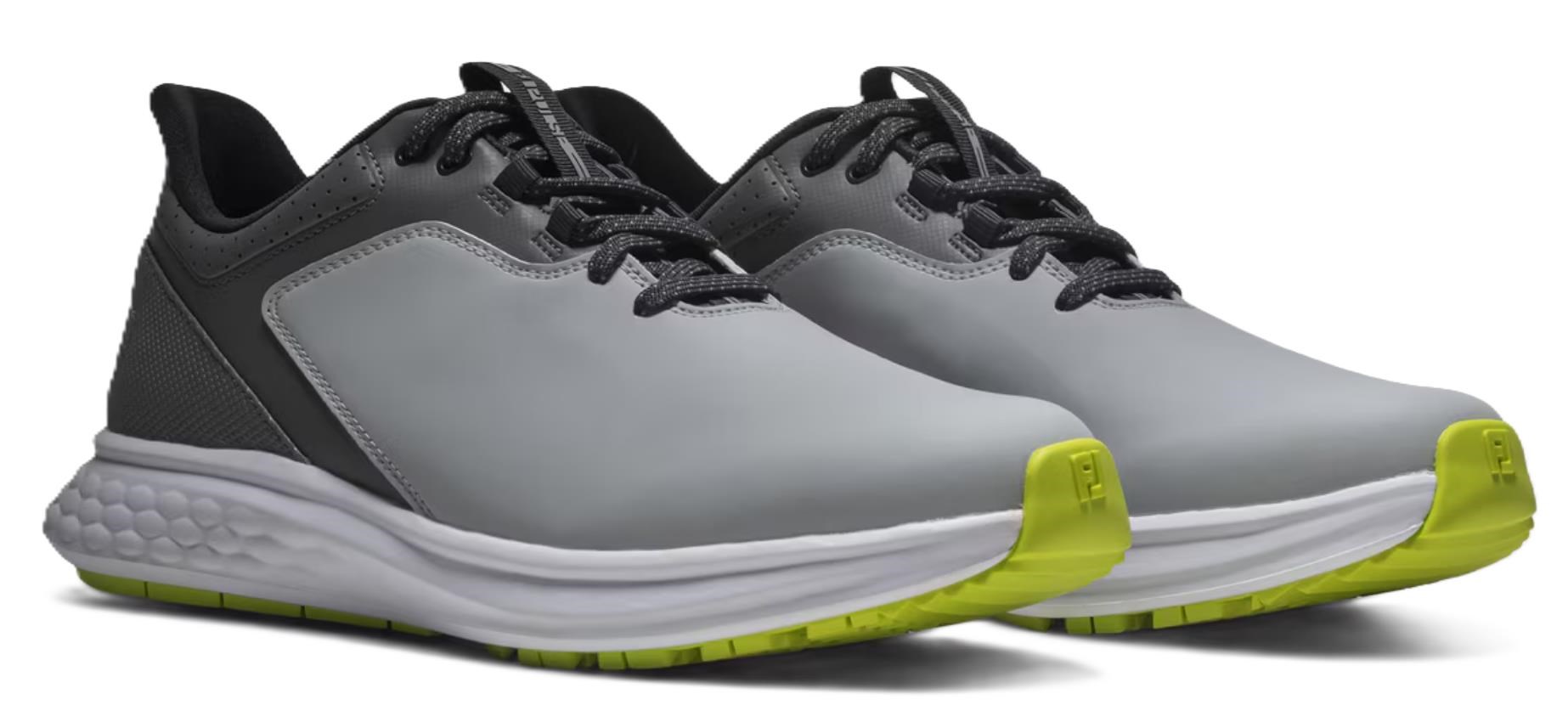 FootJoy Pulse Herren Golfschuhe, grey/lime