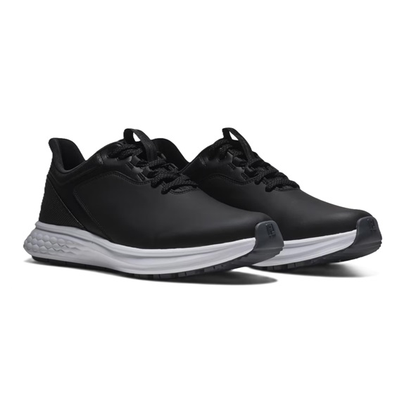 FootJoy Pulse Herren Golfschuhe, schwarz/weiss