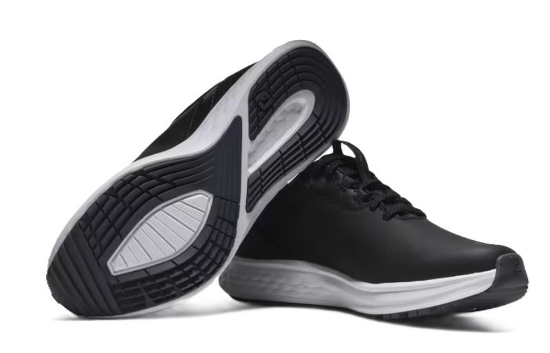 FootJoy Pulse Herren Golfschuhe, schwarz/weiss