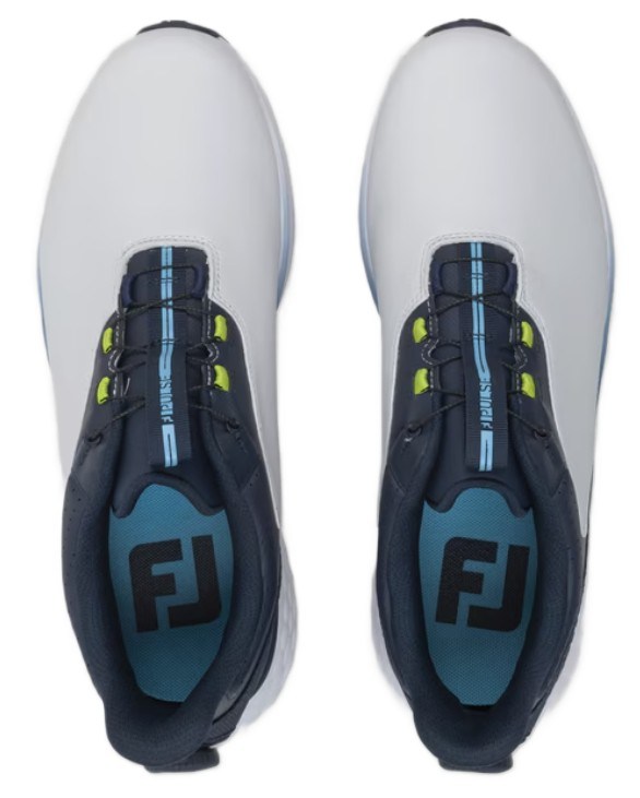 FootJoy Pulse BOA Herren Golfschuhe, weiss/dunkelblau