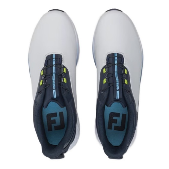 FootJoy Pulse BOA Herren Golfschuhe, weiss/dunkelblau