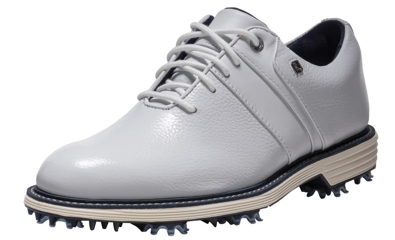 FootJoy Premiere Series Packard Damen Golfschuhe, weiss/dunkelblau