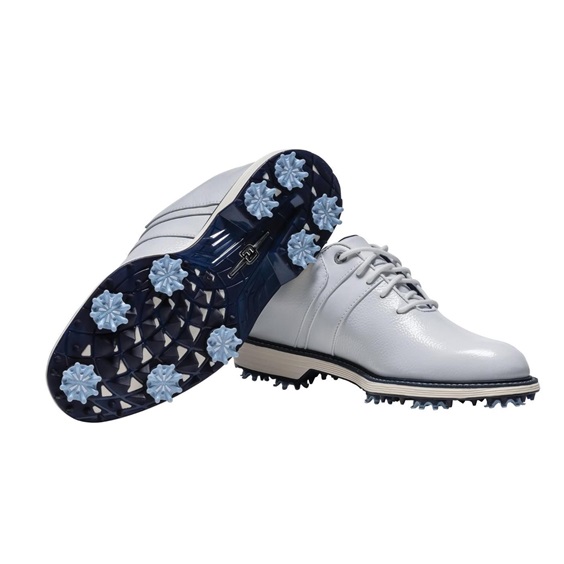 FootJoy Premiere Series Packard Damen Golfschuhe, weiss/dunkelblau