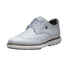 FootJoy Traditions Spikeless Damen Golfschuhe, weiss