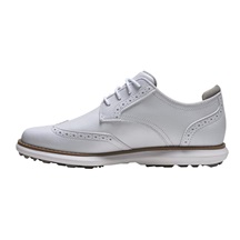 FootJoy Traditions Spikeless Damen Golfschuhe, weiss
