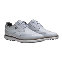 FootJoy Traditions Spikeless Damen Golfschuhe, weiss