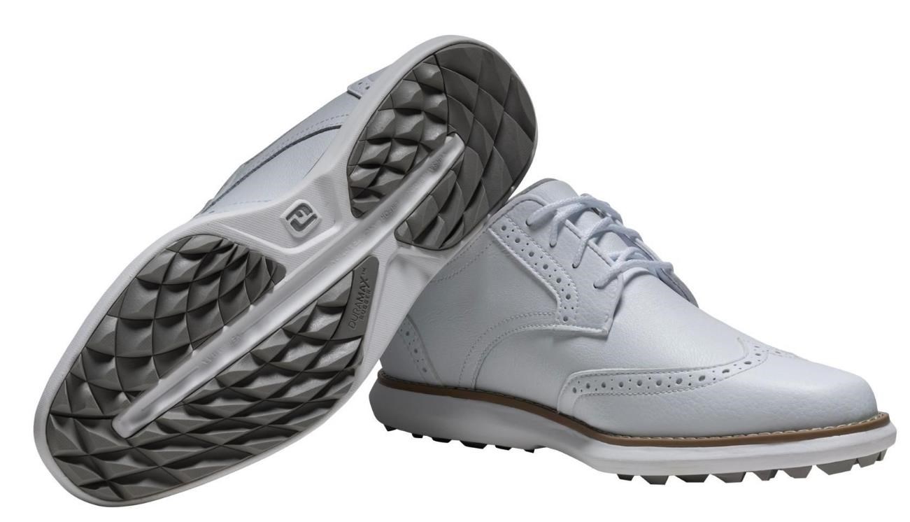 FootJoy Traditions Spikeless Damen Golfschuhe, weiss