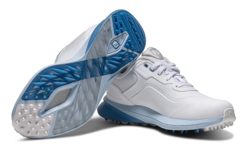 FootJoy Pro/SL Damen Golfschuhe, weiss/blau