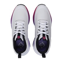 FootJoy Tour Rival Damen Golfschuhe, weiss/silber/rosa