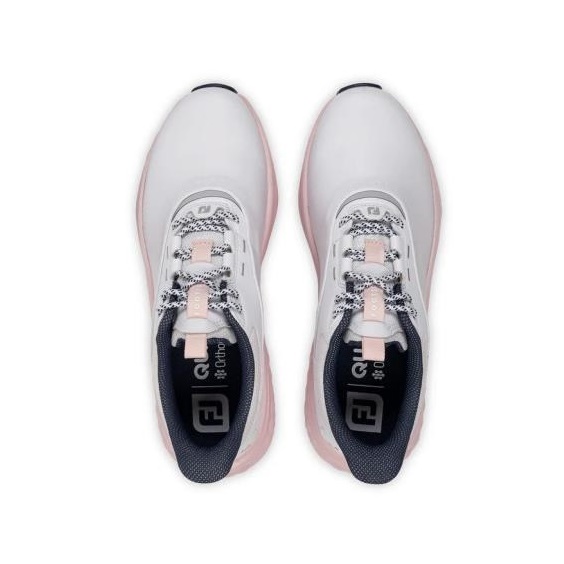 FootJoy Quantum Damen Golfschuhe, weiss/rosa