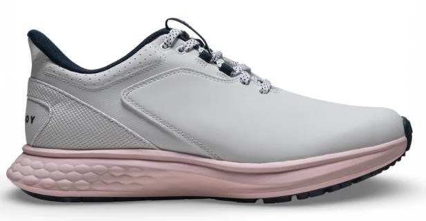 FootJoy Pulse Damen Golfschuhe, weiss/dunkelblau/rosa