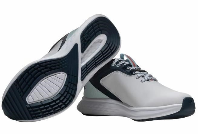FootJoy Pulse Damen Golfschuhe, weiss/blau