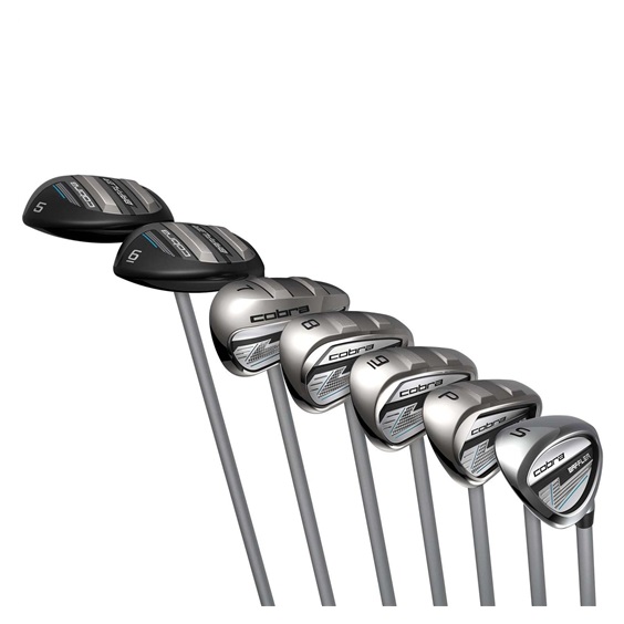 Cobra BAFFLER Black Silver Damen Kombi-Schlägerset