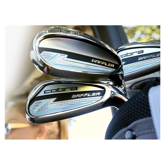 Cobra BAFFLER Black Silver Damen Kombi-Schlägerset