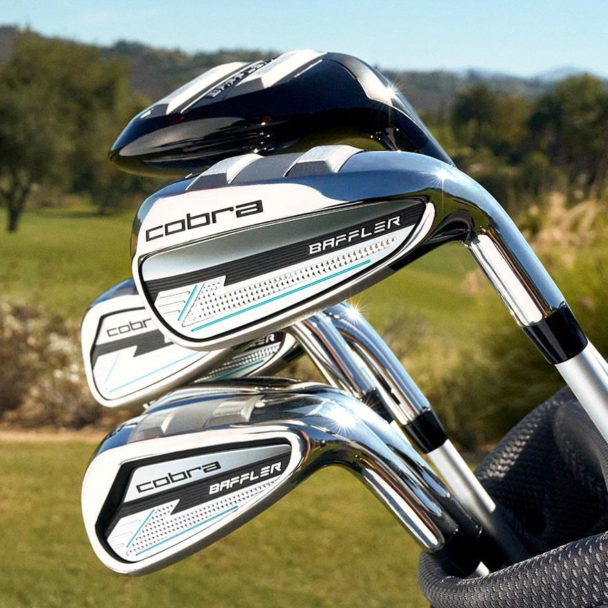 Cobra BAFFLER Black Silver Damen Kombi-Schlägerset