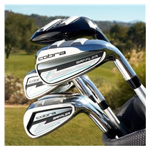 Cobra BAFFLER Black Silver Damen Kombi-Schlägerset
