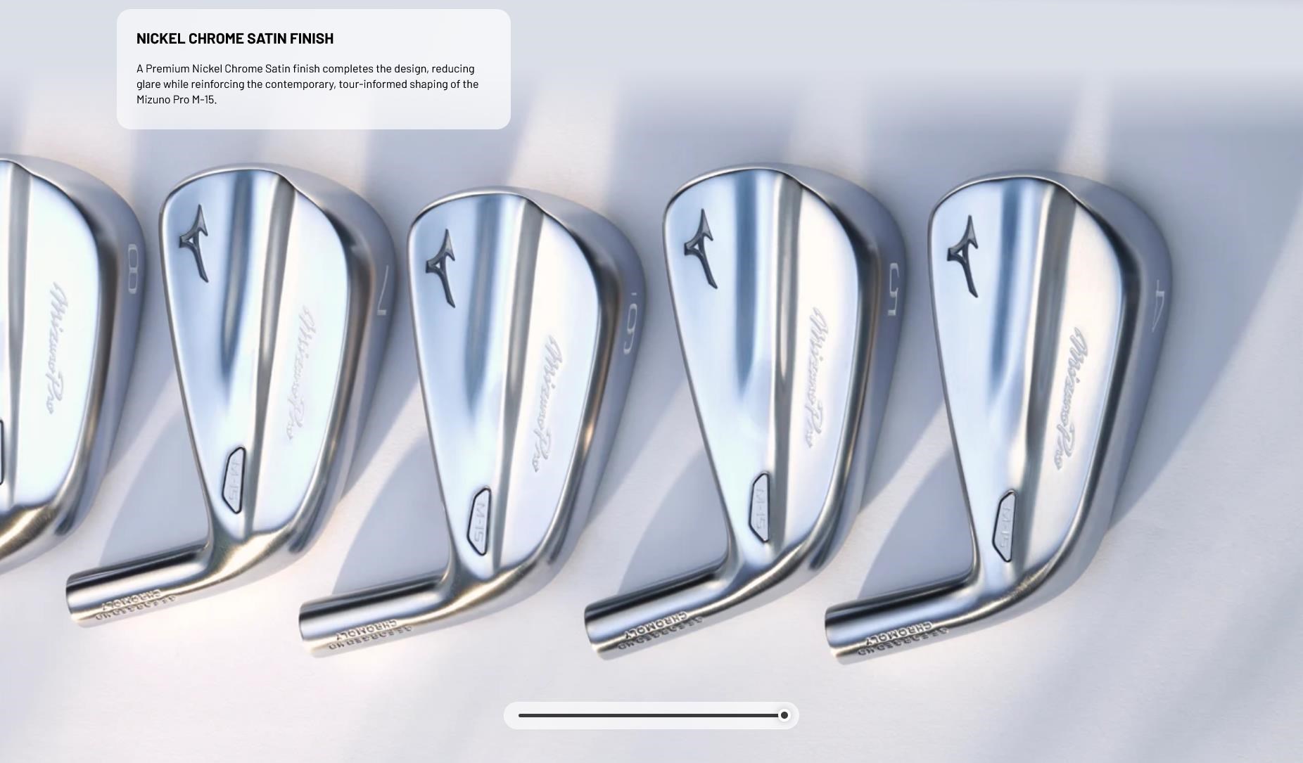 Mizuno Pro M-15 Herren Eisen, Stahl