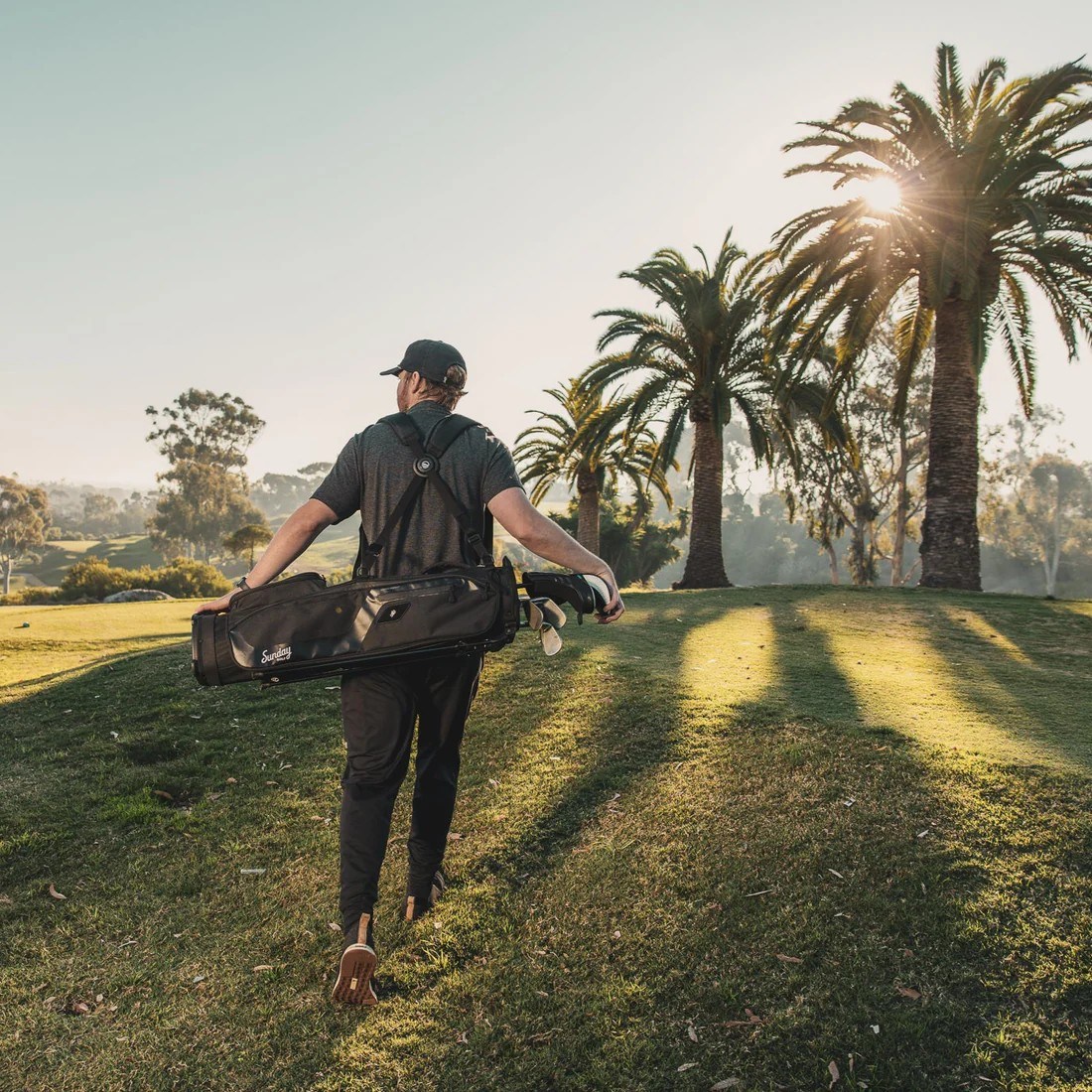 Sunday Golf El Camino Pencilbag, schwarz