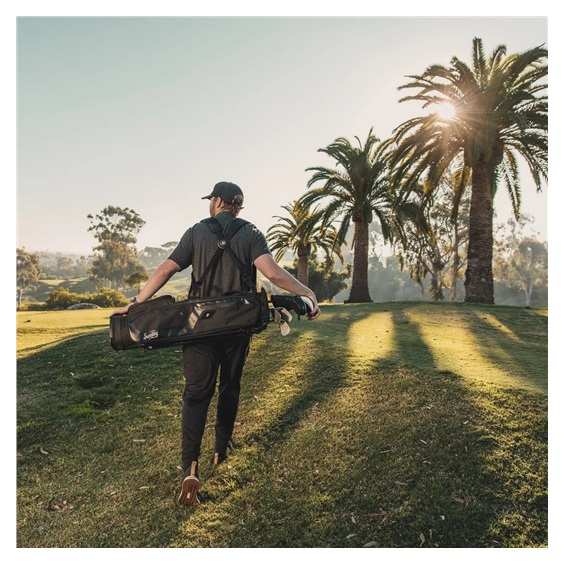Sunday Golf El Camino Pencilbag, schwarz