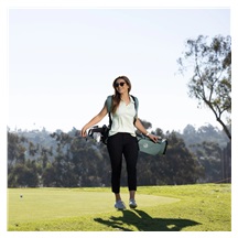 Sunday Golf El Camino Pencilbag, seafoam