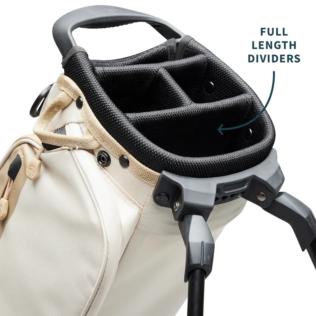 Sunday Golf El Camino Pencilbag, toasted almond
