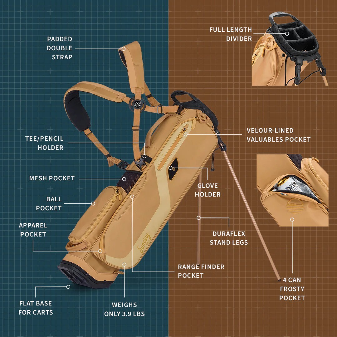Sunday Golf El Camino Pencilbag, clay thompson