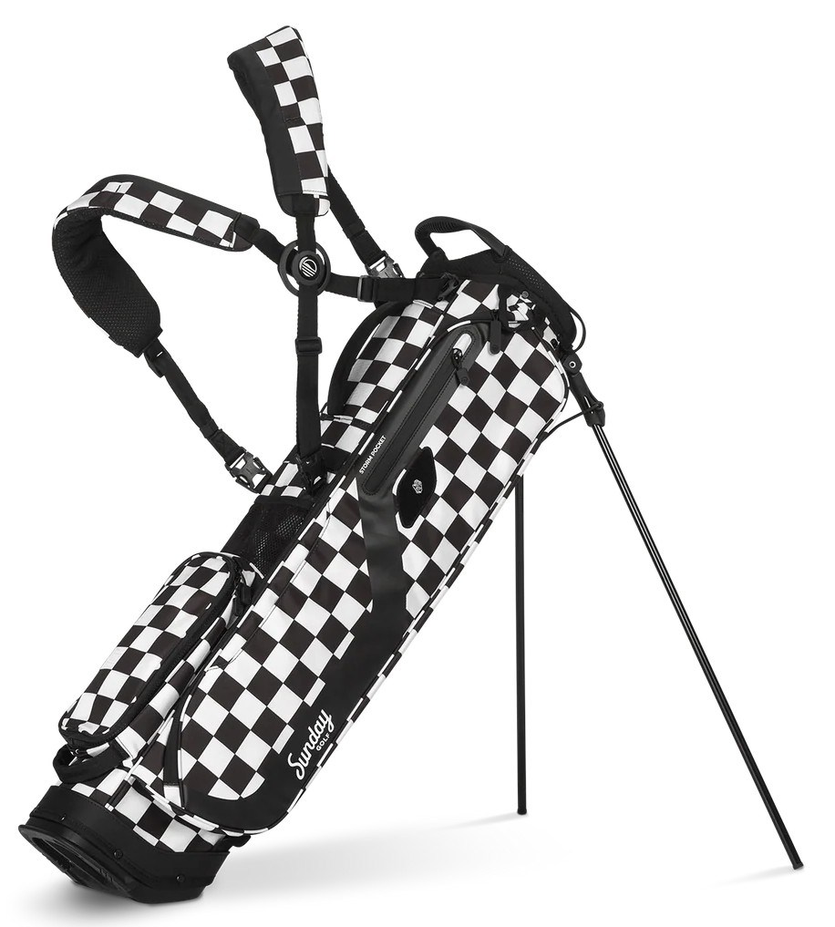 Sunday Golf El Camino Pencilbag, schwarz/weiss