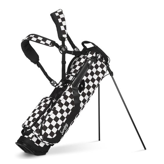 Sunday Golf El Camino Pencilbag, schwarz/weiss