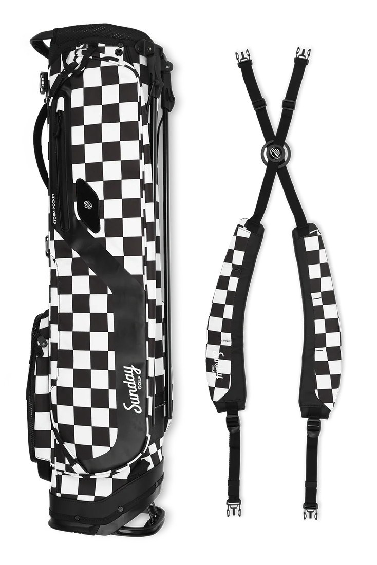 Sunday Golf El Camino Pencilbag, schwarz/weiss