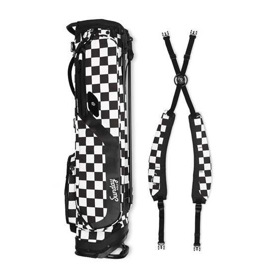 Sunday Golf El Camino Pencilbag, schwarz/weiss