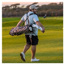 Sunday Golf El Camino Pencilbag, schwarz/weiss