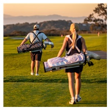Sunday Golf El Camino Pencilbag, schwarz/weiss