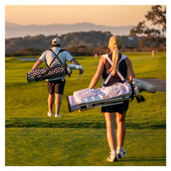 Sunday Golf El Camino Pencilbag, schwarz/weiss
