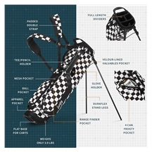 Sunday Golf El Camino Pencilbag, schwarz/weiss