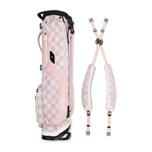 Sunday Golf El Camino Pencilbag, rosa/weiss