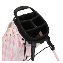 Sunday Golf El Camino Pencilbag, rosa/weiss