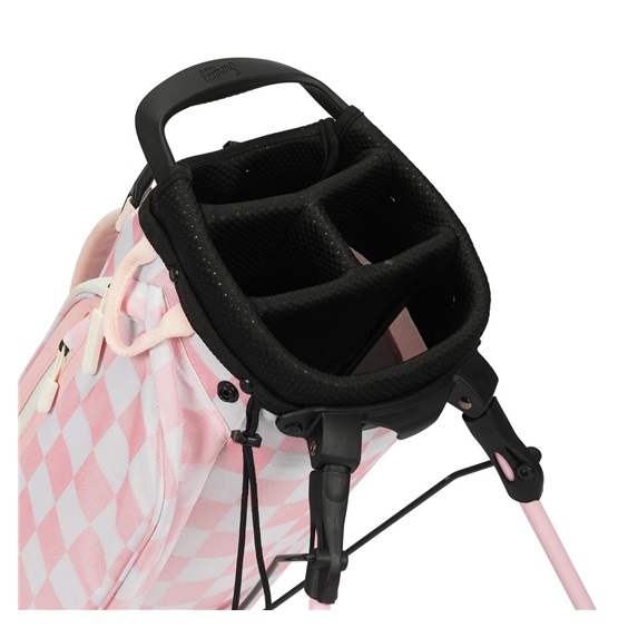 Sunday Golf El Camino Pencilbag, rosa/weiss