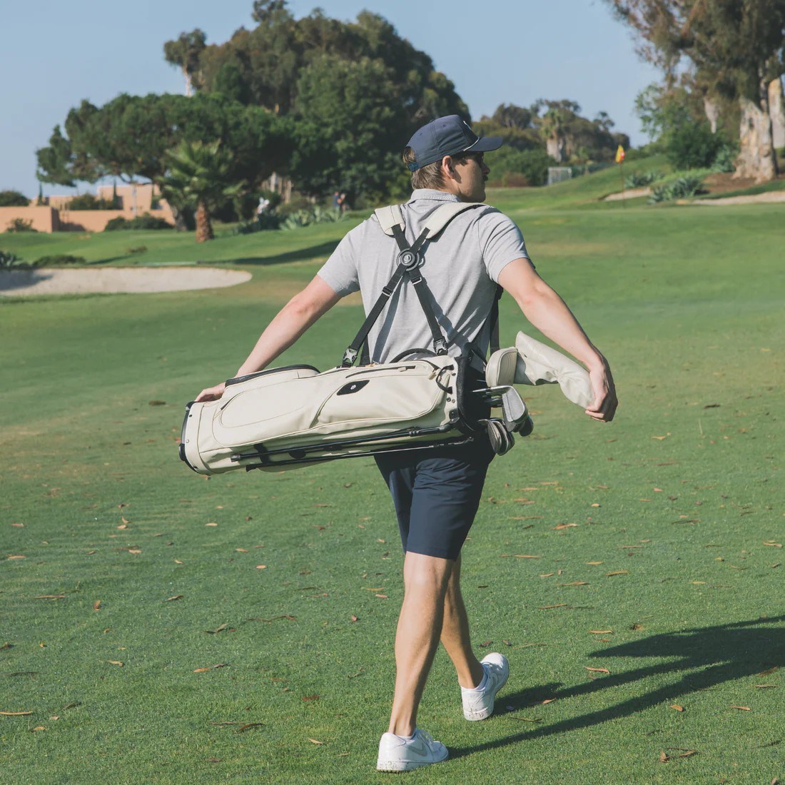 Sunday Golf El Camino S-Class Pencilbag, cream