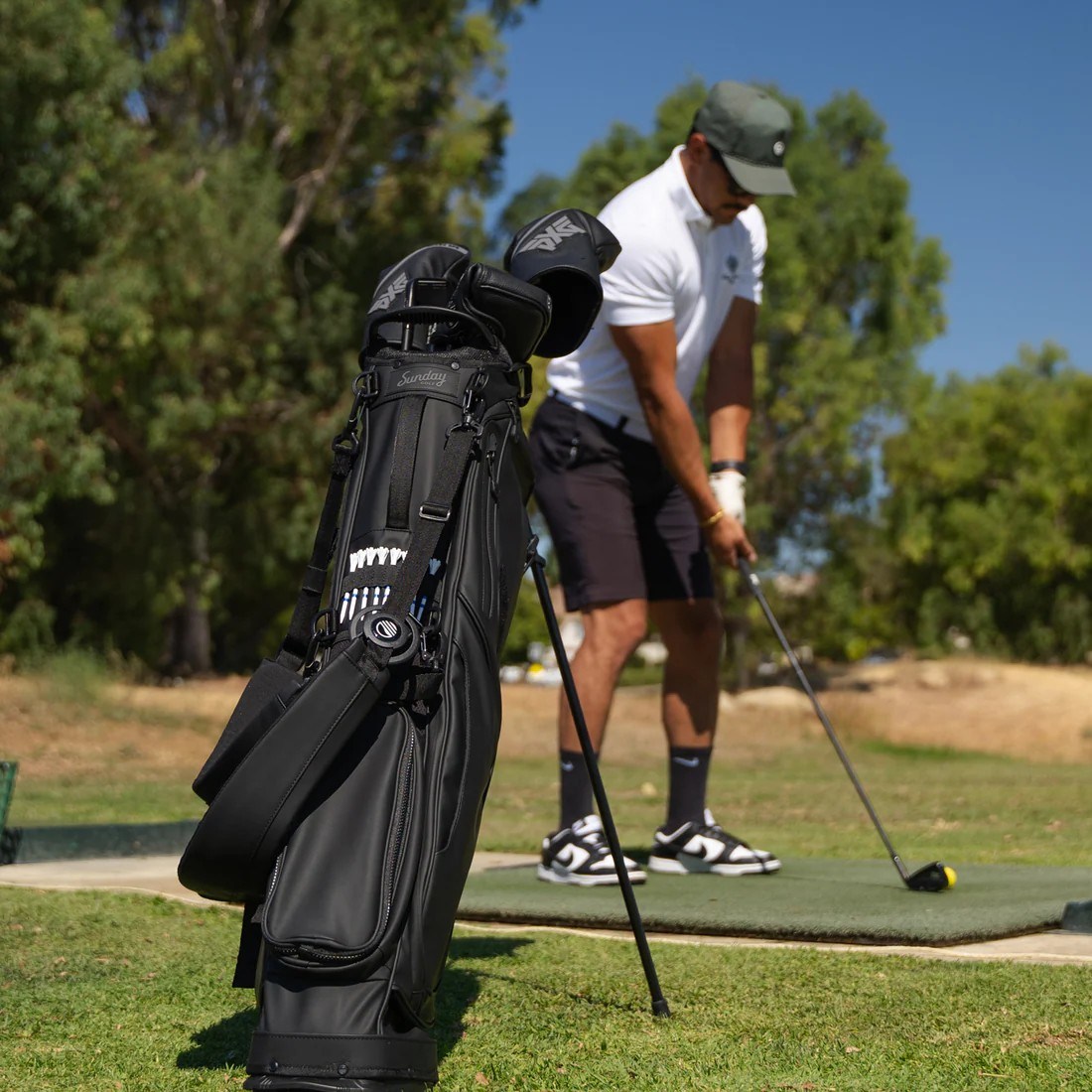 Sunday Golf El Camino S-Class Pencil bag, schwarz