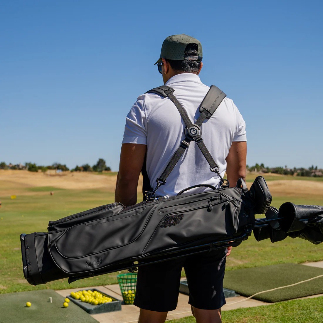 Sunday Golf El Camino S-Class Pencil bag, schwarz