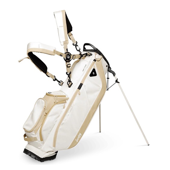 Sunday Golf Ryder stand bag, toasted almond